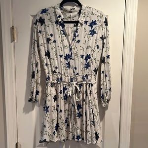 Free People Floral Mini Dress